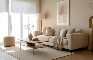 Embrace a Neutral Base Living Room