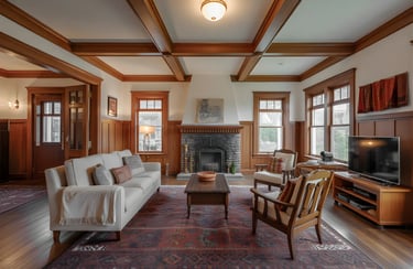 Craftsman Living room