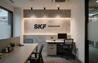 Accent Walls and Brand Personality in office