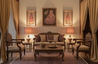 Traditional Living room