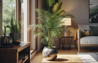 Areca palm (सुपारी ताड़ का पौधा)