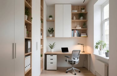 Vertical Storage Solutions for a Smart Layout in office