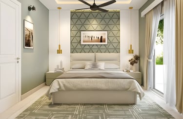 Minimalist elegance with neutral tones & serene design elements.