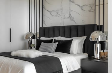 Monochrome Sophistication Bedroom
