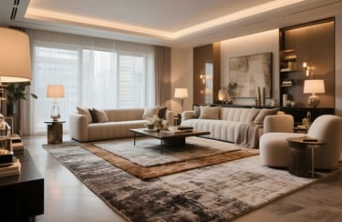 Cozy Flooring in Living Room