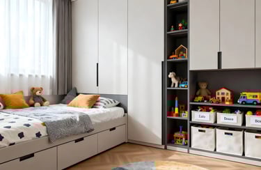Kids Room Storage Solutions