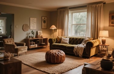 Mix Textures with Living Room
