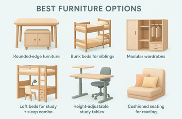 Best Furniture Options For Kids room