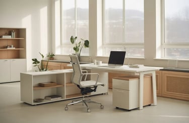 Minimalist Furniture for an Open, Airy Feel in office