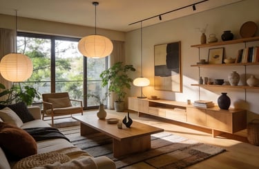 Japandi maximalism Interior