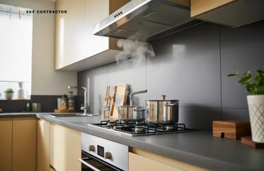 Add a good quality chimney for a cleaner home