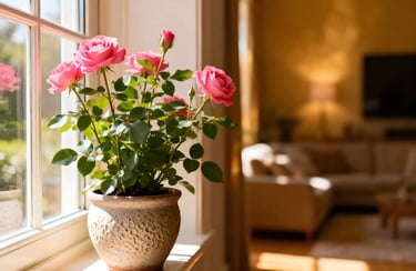 Rose (गुलाब) plant