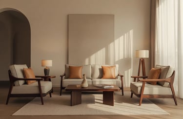 Brown with Light Brown Combinations Furniture