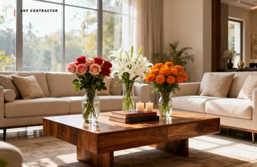 Add Fresh Flowers for Natural Beauty