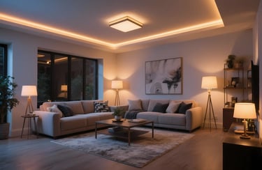 Layer Your Lighting in living room