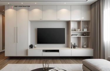 Compact TV Unit for Small Living Rooms