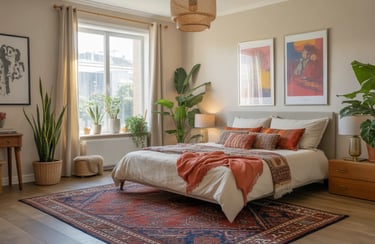 Artistic Bohemian Bedroom