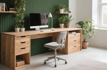 Biophilic Touch in Office