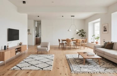 Living Room Functional Zones