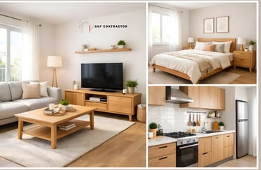 average 2bhk interior design