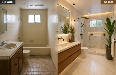 Bathroom renovation