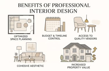 Benefits of prifessional interior design