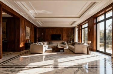 coffered ceiling for luxury homes