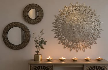 mirror frames and wall art