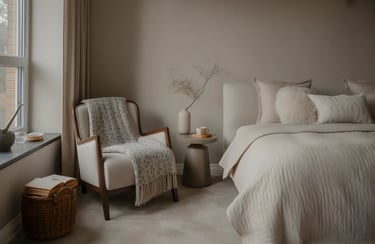 cozy seating or study corner