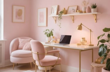 Feminine Chic Office