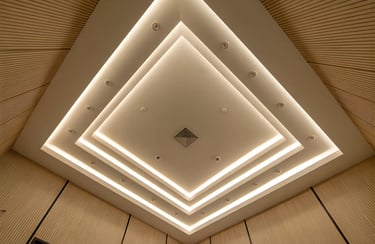 geometric false ceiling designs