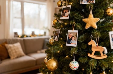hanging christmas decorations