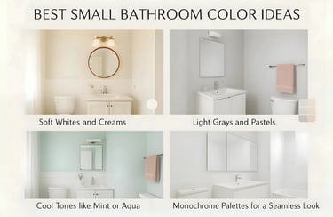 Best Small Bathroom Color Ideas