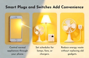 Smart Plugs and Switches Add Convenience