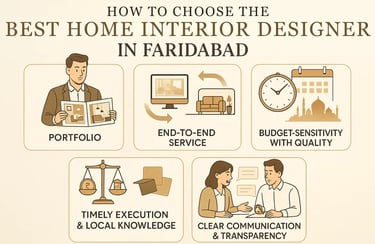 Best Home Interior Designer in Faridabad