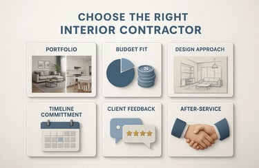 Right Interior Contractor in Noida