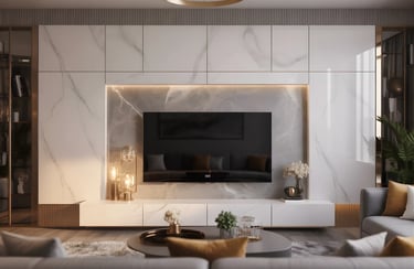 marvel finish tv units