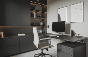 Monochrome Home Office