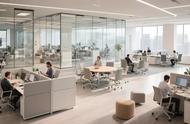 open and flexible office