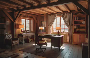 Rustic Home Office