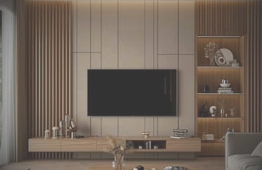 Vertical Louver Panels:
