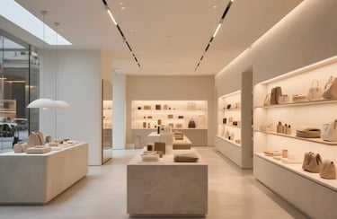 simple store interiors
