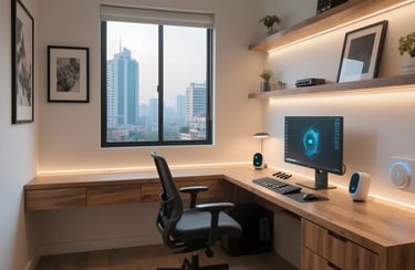 Smart Home Office Setup