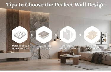 tips to choose wall design