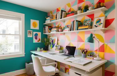 Vibrant Creative Space