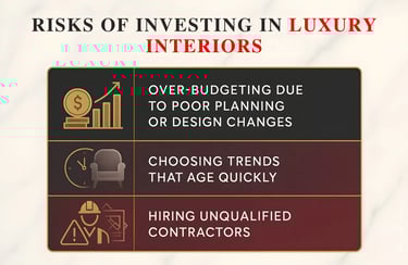 Risks of Investing in Luxury Interiors
