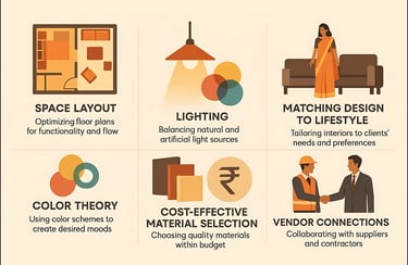 Qualities of interior designer