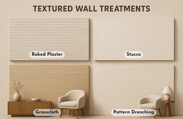 Wall Textured for Bedroom