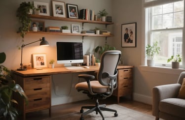 Work-from-Home Comfort Office