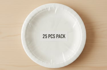 DISPOSIBLE ROUND PLATE